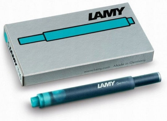 Lamy Lamy T10 5 Пълнители за химикалки и маркери за писалка Тюркоазени