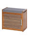 Wooden Shoe Organizer from Bamboo 33x50x45cm