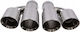 Poujoulat Exhaust Termination Type 28 101mmx2 Inlet 67mm Set