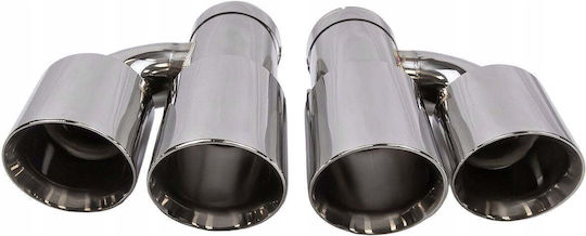 Poujoulat Exhaust Termination Type 28 101mmx2 Inlet 67mm Set