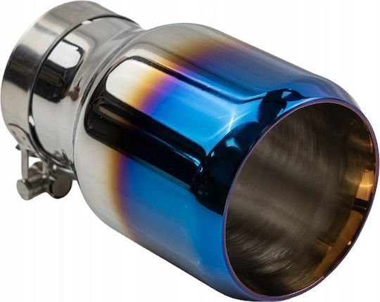 Poujoulat Kaminrohr Abschluss Typ 25 101mm Eingang 67mm Poliert Burn