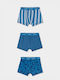 Boboli Kinderunterwäsche Set 3 Stück Blau