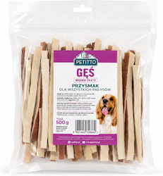 Petitto Dog Treat with Goose 500gr Petitto Dog Treat with Goose 500gr