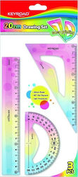 Keyroad Set 3 Instrumente Geometrice Keyroad Set 3 Instrumente Geometrice