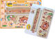 Justnote Kinder Schreibwaren-Set mit Bleistift, Spitzer, Radiergummi, Lineal und Federmäppchen 6 Stück