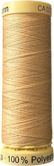 Gutermann Sewing Thread 1895 100% Polyester Yellow-Beige
