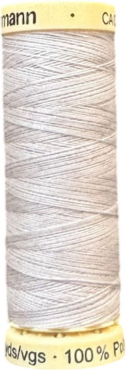 Gutermann Sewing Thread 1895 100% Polyester Light Grey