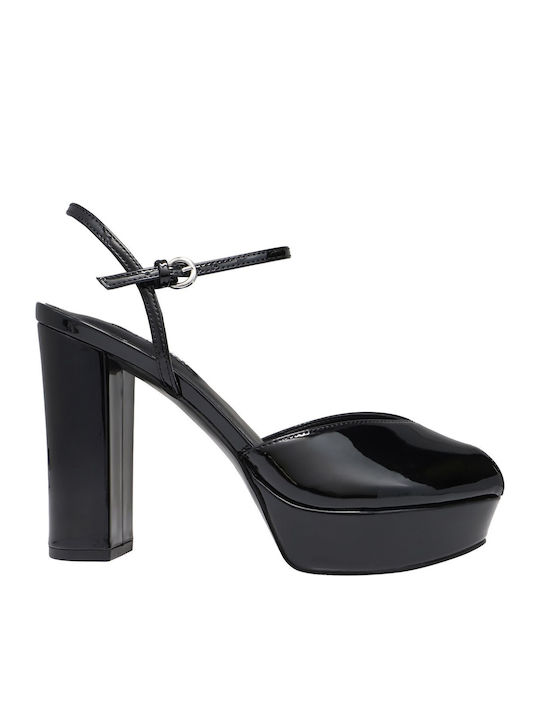 Nine West Γόβες Μαύρες