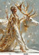 Reispapier Maja's Memories 30x42cm Frau Rentier...