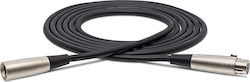 Hosa Кабел XLR Мъжки Черен 3м