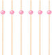 Party Picks Pink Balls 25 Pieces