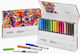 Carioca Plus Prisma Fiber Drawing Markers Fine, Neon Set 30 Colours