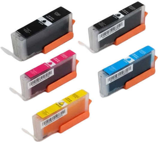 PM-MP6-580XXL-Roșu Multipack Cartușe De Cerneală Compatibile Pentru Imprimantă InkJet Canon Pgi-580xxl/cli-581xxl Roșii 1 Bucată