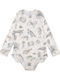 Swim Essentials Kinder Badebekleidung Einteilig Mit Langen Ärmeln Weiß