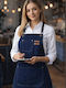 Waterproof Blue Kitchen Apron