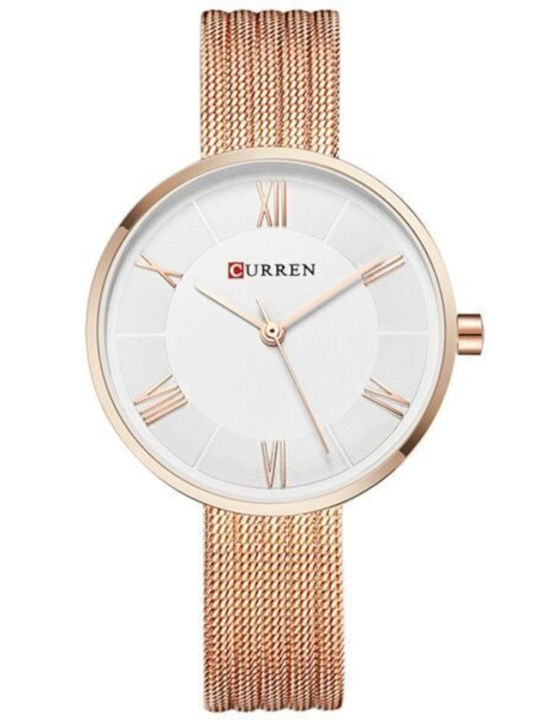 Curren Women's Watch 30mm Battery with Pink Gol...