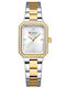 Curren Women's Watch 23mm Battery with Steel Bracelet Silver/Gold/White