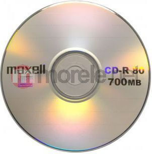 Maxell Записваеми CD-R 52x Кутия за торта 50 бр