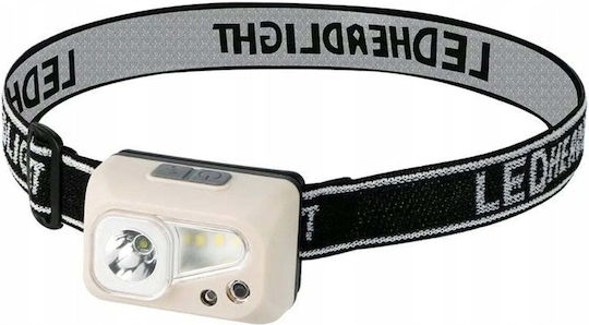LTC Audio Επαναφορτιζόμενος Φακός Κεφαλής LED με Μέγιστη Φωτεινότητα 400lm