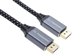 PremiumCord DisplayPort-Kabel Männlich - 5m Silber