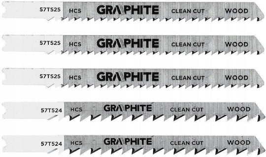 Graphite Ламели За Пила 100мм 5 Бройки