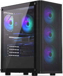 Adax DRACO EXTREME Настолен компютър (i5-12400F/8GB DDR4/500GB SSD/W11 Home)
