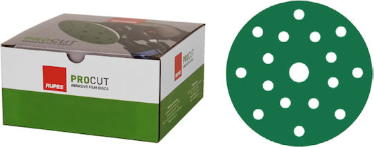Rupes Orbital Sander Sheet K220 K40 K320 with 17 Holes 125x125mm Set of 50 Pieces