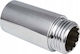 Hydroland Επιχρωμιωμένη Преходна Тръба 1/2'' 20мм H Łc.prz.1/2-20