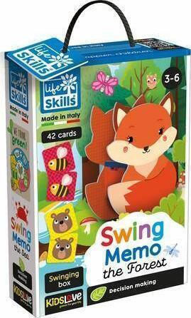 Επιτραπέζιο Παιχνίδι Swing Memo the Forest 3+ Ετών (EN) Lisciani Giochi