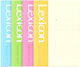 Deli Set 5 Notebooks A4 96 Blätter Geregelt