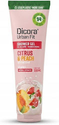 Dicora Urban Fit Moisturizing Shower Gel with Green Tea Scent 100ml