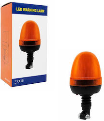 Φάρος Αυτοκινήτου LED 25.5cm με Πορτοκαλί / Κίτρινο Φωτισμό
