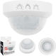 Maclean Energy Wired Infrared Motion Sensor 360° Range 40m