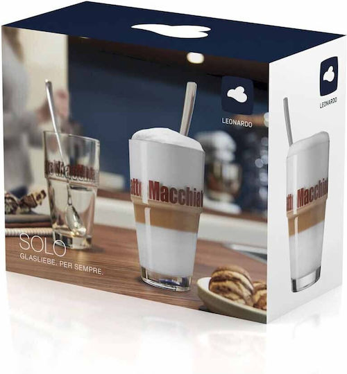 Leonardo Set Gläser Kaffee / Freddo Glas 250ml 2 Stück