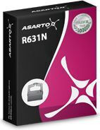 Asarto Etikettendrucker-Band in Schwarz Farbe