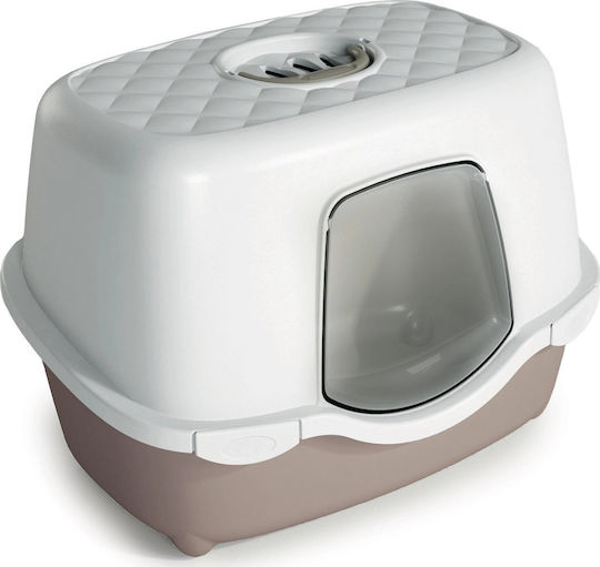 Zolux Cat Litter Box with Filter Brown M56 x W39 x H39cm