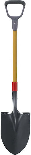 CAT Runde Schaufel mit Metallischem Griff 24cm