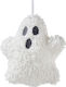 Halloween Hängendes Ornament Mini Geist Weiß Polyester Länge 11 X Breite 11 X Höhe 4cm