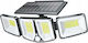 Viking Wall Mounted Solar Light 20W 1200lm with Motion Sensor and Photocell IP65
