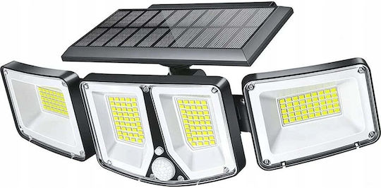 Viking Wall Mounted Solar Light 20W 1200lm with Motion Sensor and Photocell IP65