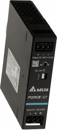 DIN Rail Power Supply With 48V Output And 120W Power