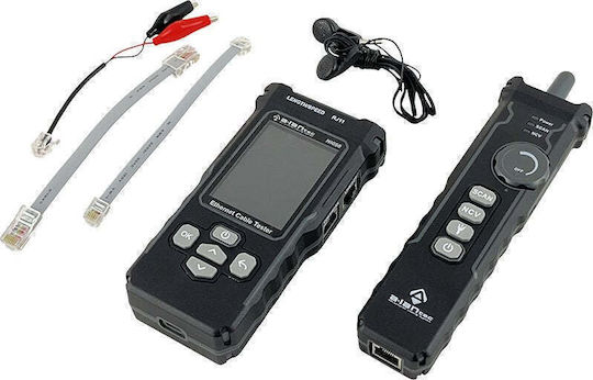 A-LAN NI058 Тестер на кабели за мрежа RJ45 / RJ11 / USB Дигитален