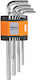 Bradas Set 9 Inbusschlüssel
