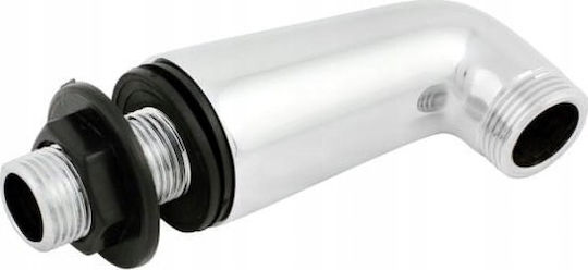 Hydroland Χρωμέ Γωνιακή Σύνδεση Μπαταρίας Import D 1 2x3 4 1 Τεμ A.przył.kąt.c-d