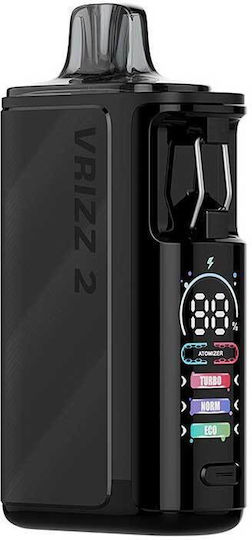 Voopoo Vrizz 2 Kit de Poduri 15ml cu Baterie Integrată 1350mAh Onyx Black