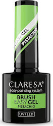 Claresa Brush Easy Gel Geluri Unghii Pistachio 5 G