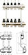 SiGMA-Li Pipe Manifold Brass Female 509mm