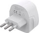 Gembird Reise-Steckdosenadapter Strom Welt > Italien 10a