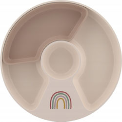 Mepal Kinder-Essteller aus Beige Kunststoff