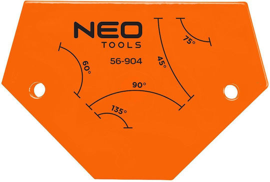 Neo Tools Ъгъл на заваряване с магнитна сила 11kg и ъгли 45° / 60° / 75° / 90° / 135°